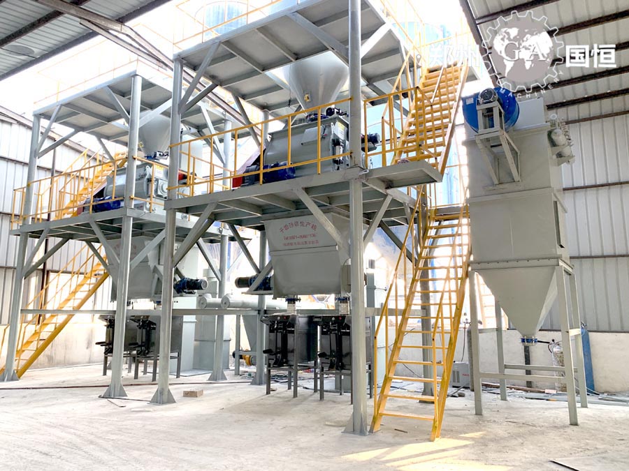 干粉砂漿生產線設備 干粉砂漿生產線設備